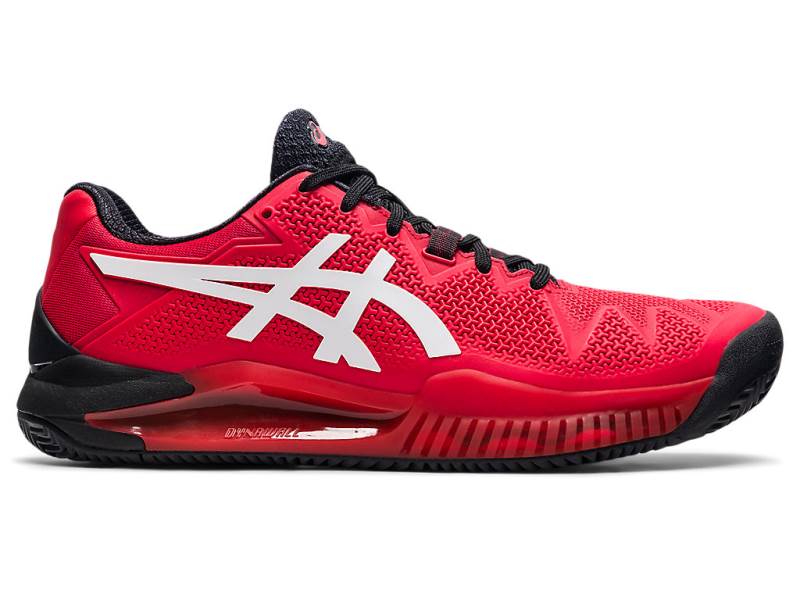 Sapatilhas Tenis Asics GEL-RESOLUTION 8 Clay Homem Vermelhas, 8983A701.113